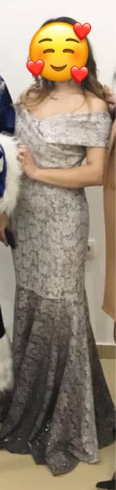 Вечерняя платье. С блесоком.