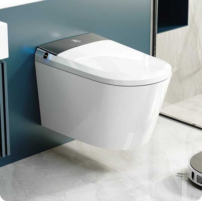 Смарт унитаз OSSO CERAMICS подвесной с встроенным бачком от 550$