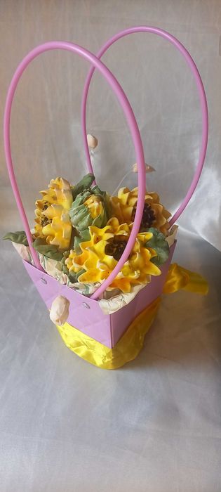 Подсолнухи зефирные