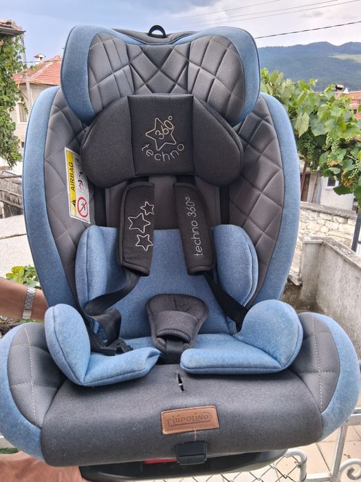CHIPOLINO  ТECHNO  ISOFIX 360° Стол за кола 0-36 кг.