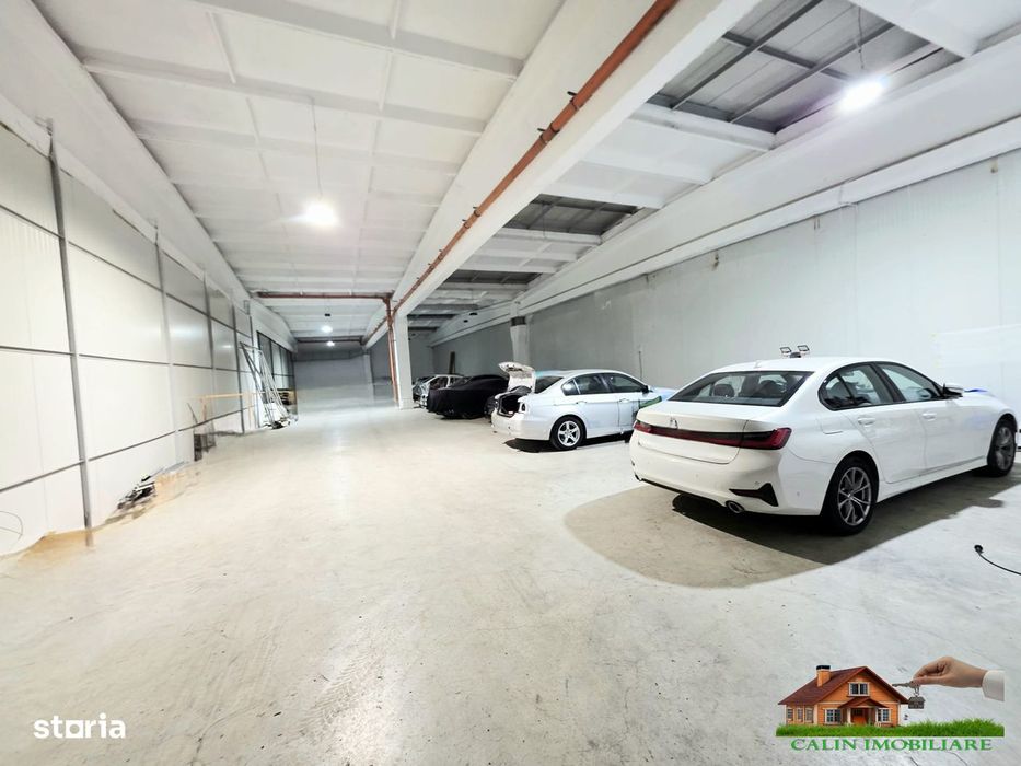 Hală de închiriat 556 mp Birouri 30mp Calea Chisinaului Iași