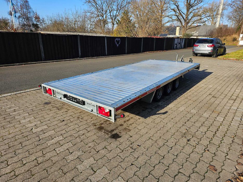 Temared CARPLATFORM 3,5t – platformă auto | 3 axe | aluminiu | Top