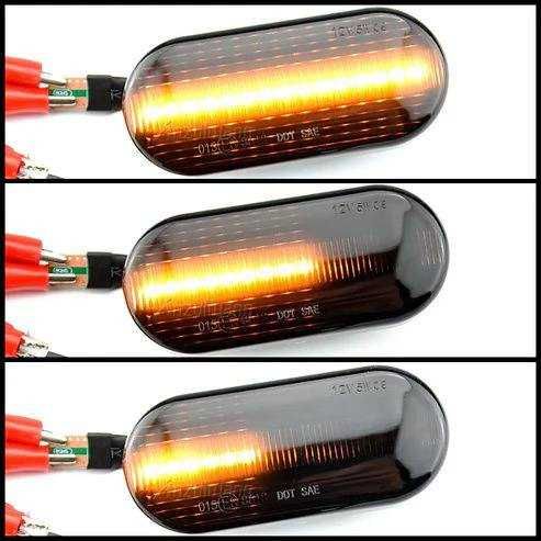 Semnalizari Dinamice fumurii LED pt. Volkswagen Passat B5/B5.5, GOLF 4, BORA, Sharan, Transporter