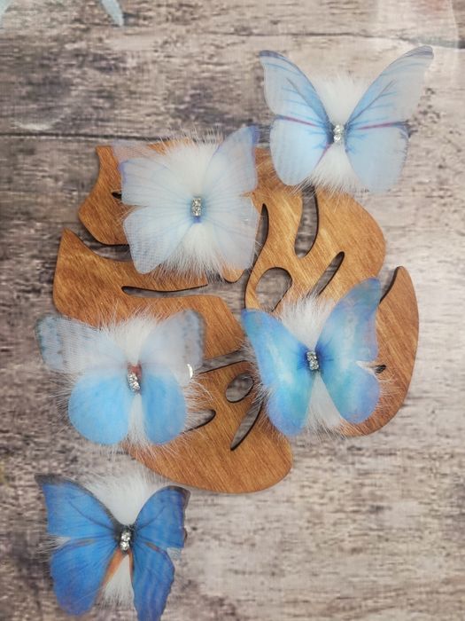 Зажимы бабочки ручная работа