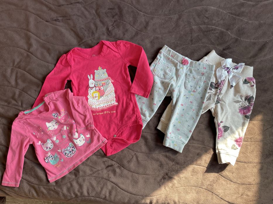 Дрехи за момиче 3-6месеца