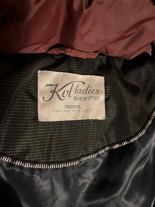 Geacă toamnă damă KENVELO – grena, mărimea M, ca noua