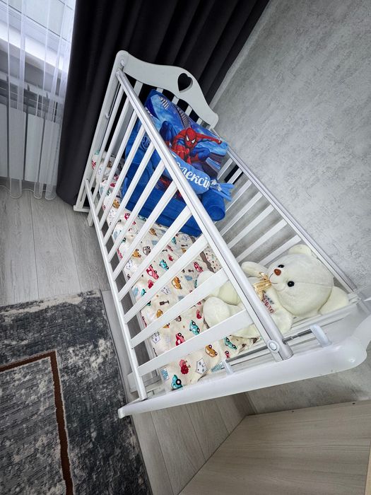 Детская кравать манеж