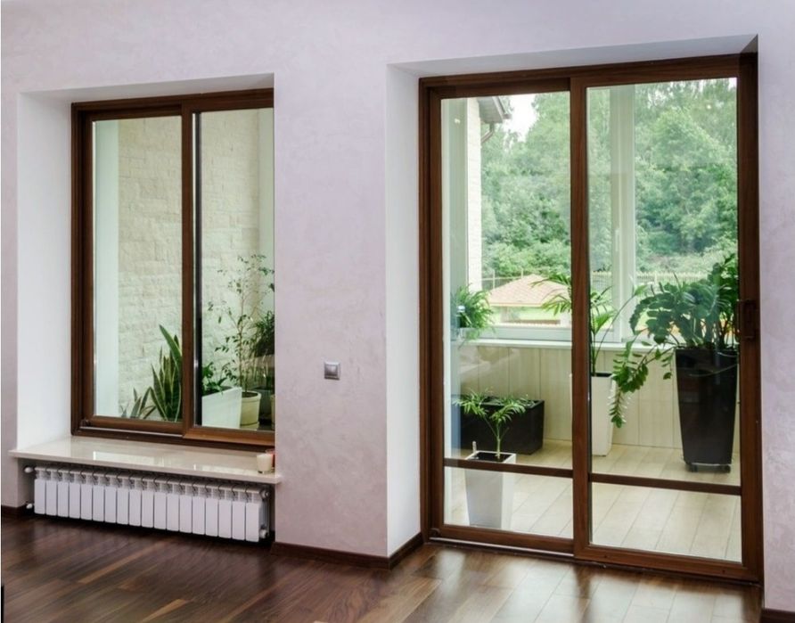 ПВХ и АЛЮМИНИЕВЫЕ двери и окна Rehau,Engelberg,AKFA