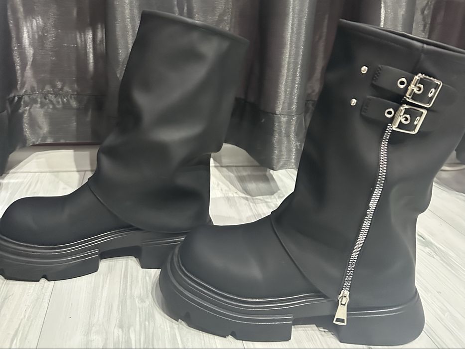 Модерни черни ботуши 38 номер