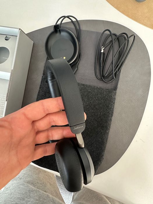 Слушалки jabra evolve2 75 с докинг станция
