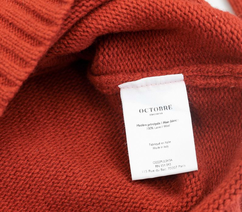 Чисто нова разкошна вълнена блуза на френската марка October/Sezane.