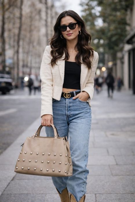 Geanta din piele naturala Vera Pelle