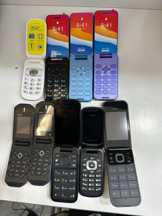 Nokia 2660, 2720, Knopkali liguwkali telefonla, GSM,(Новый).