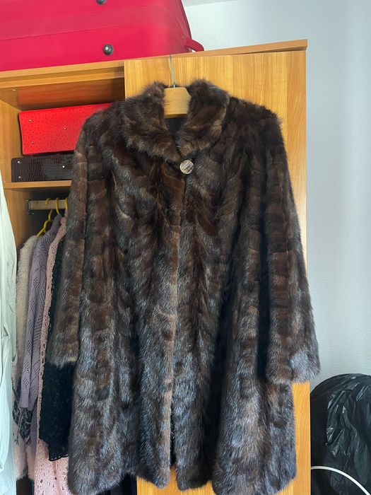 Haina de blană  naturală