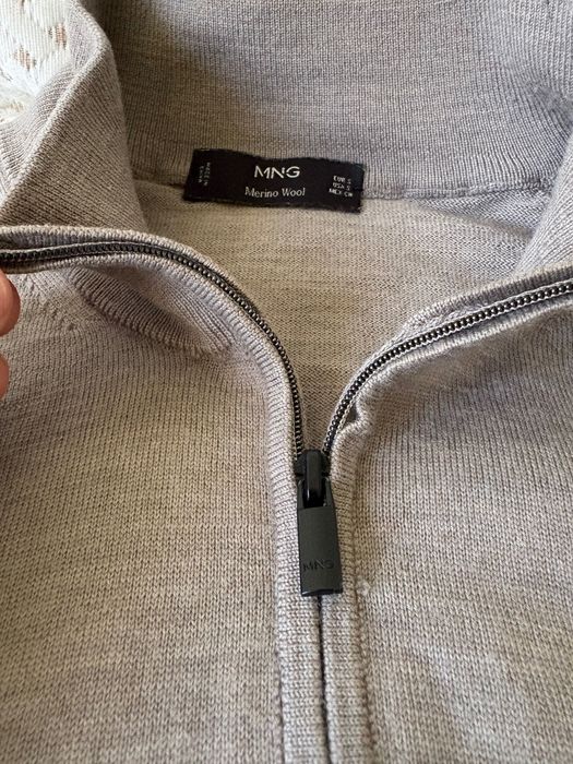 Half Zipper пуловер Mango