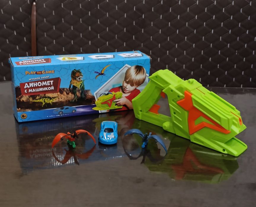 Динамёт с машинкой, Пистолет с дисками