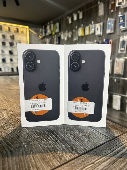 iPhone 16 128GB Black NOU SIGILAT