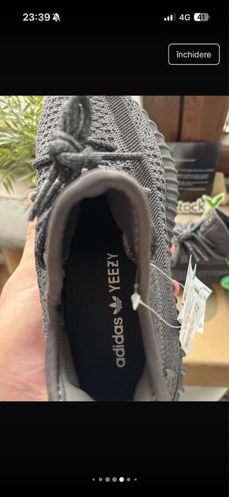 Adidas Yeezy Boost 350 V2 Black Reflective 39 1/3