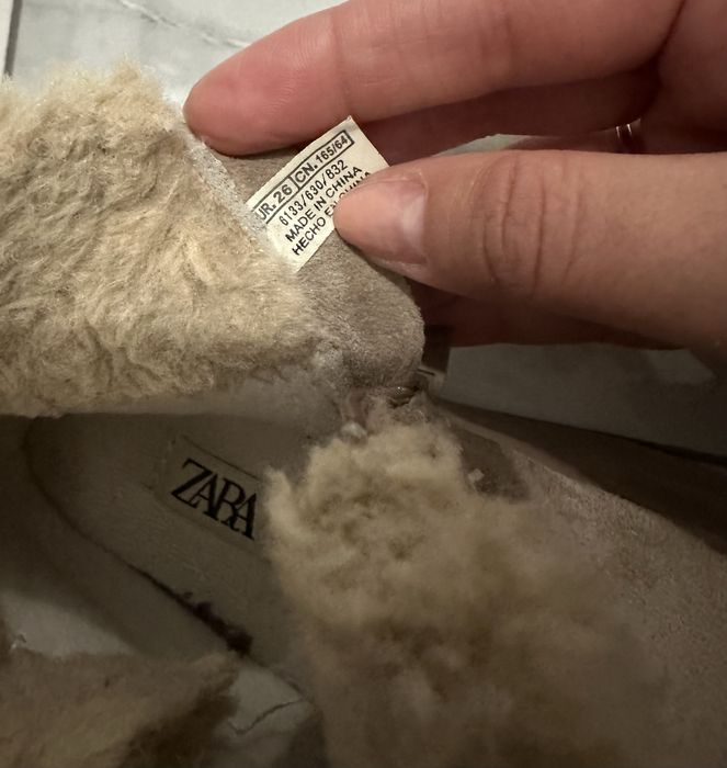 Ghete imblanite Zara