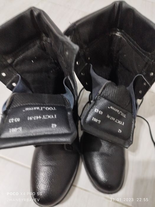 Обувь мужская берцы