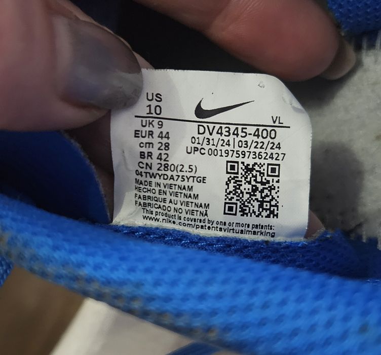 Nike - Футболни обувки Legend 10 Club от еко кожа