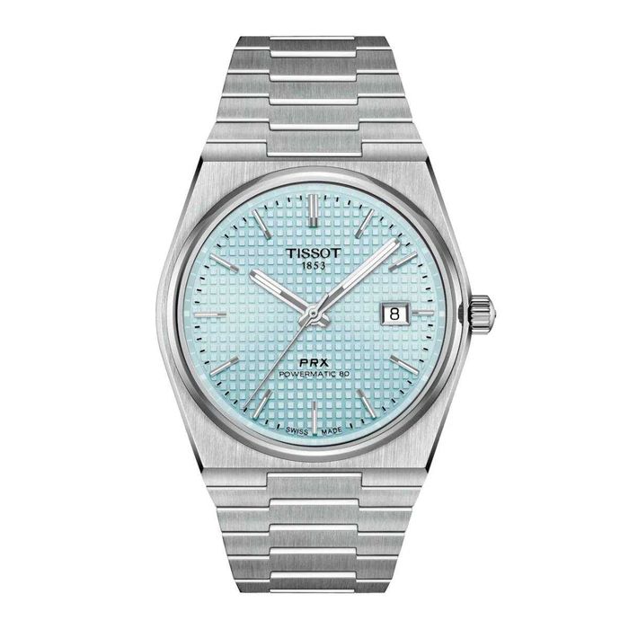 Tissot PRX 40mm Ice Blue/Steel Powermatic 80