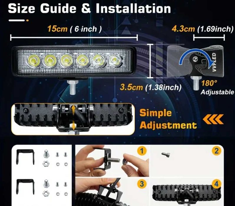 LED бар, светлини за автомобил
