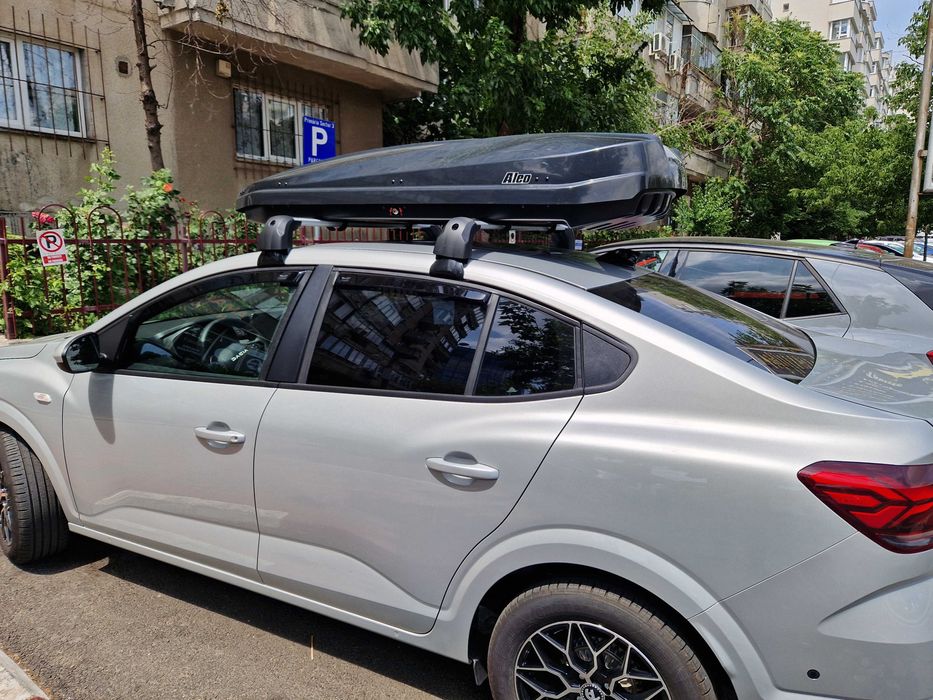 Bare portbagaj Dacia Logan 3, Sandero 3 / ALUMINIU AERO EDGE / NOI