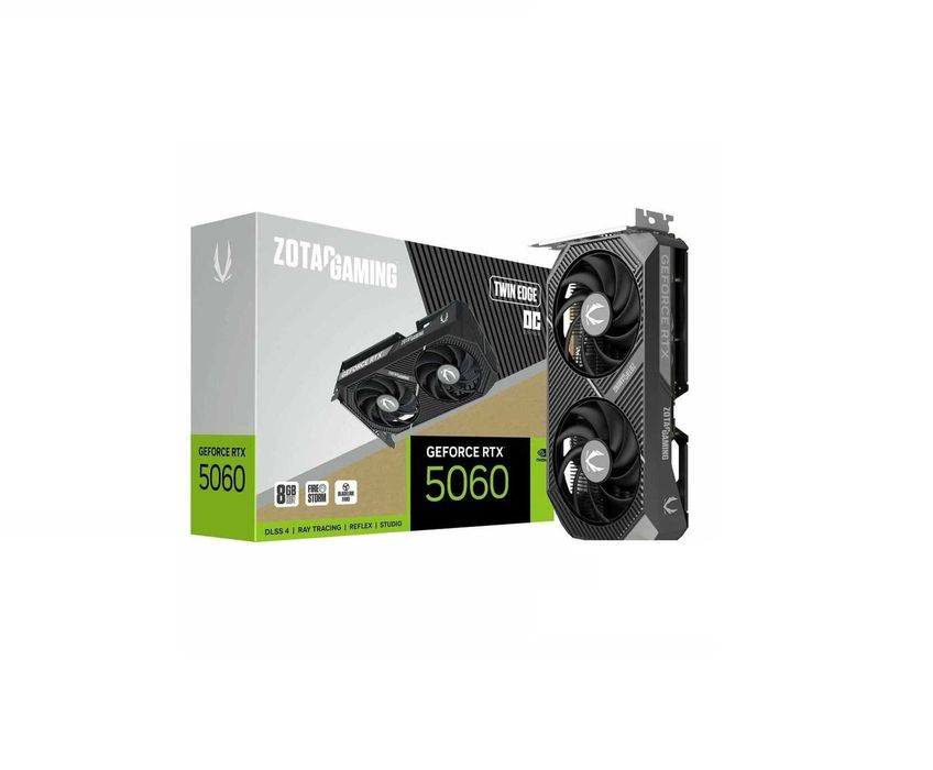 | Видеокарта ZOTAC GeForce RTX 5060 Twin Edge 8GB GDDR7