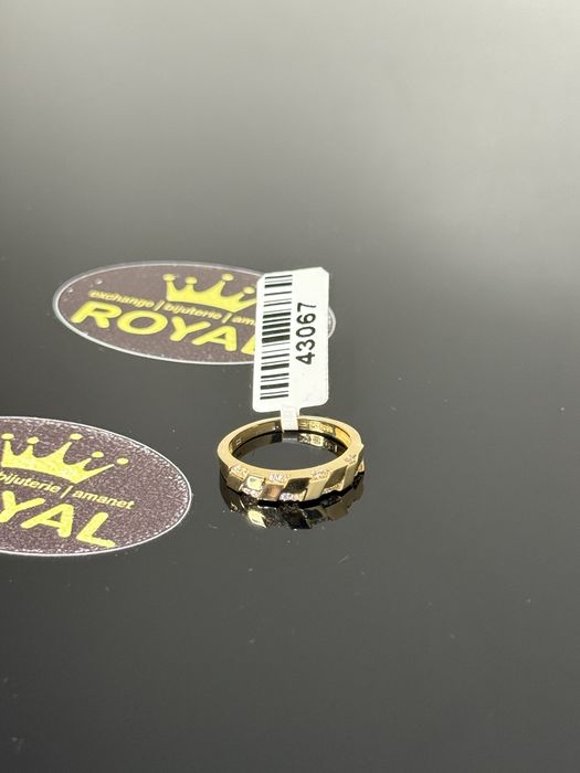 Bijuteria ROYAL : Inel AUR 14K NOU / 1.92 GR