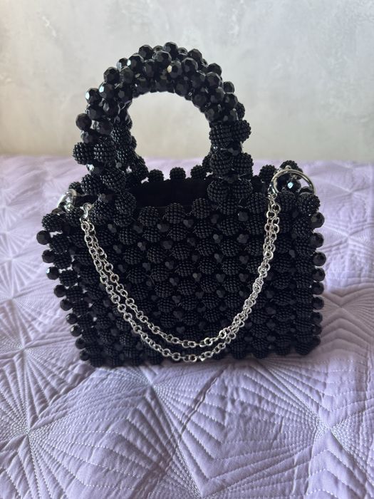 Сумка из бусин, ручной изделия