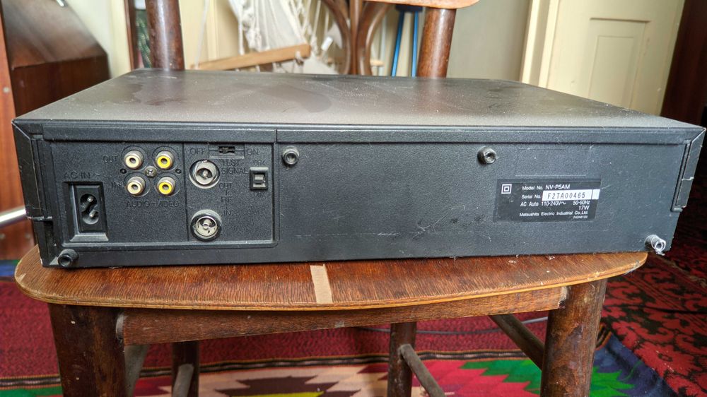 Panasonic P5 VHS плеър видео