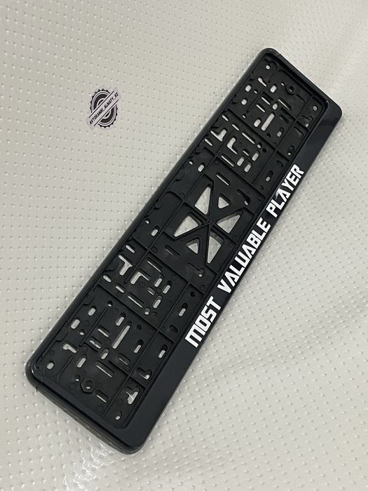 Именная Авторамка Подномерник