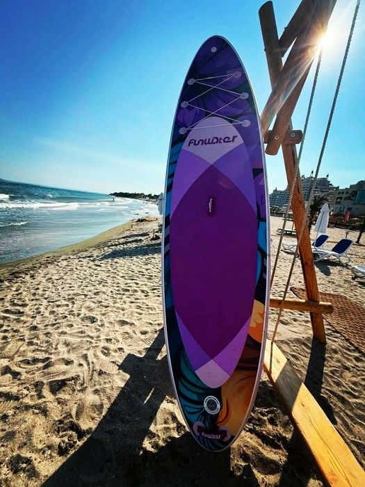 Надуваем падълборд  FunWater Flowers 11', SUP.