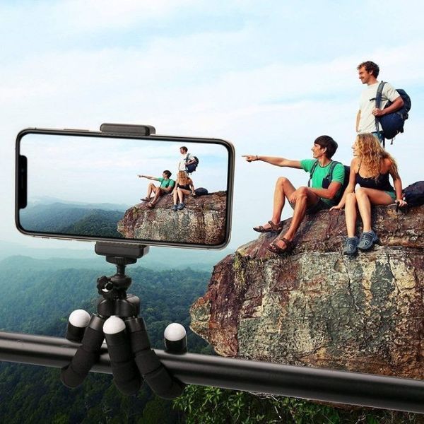 Универсален трипод(статив) за телефони, екшън камери, фотоапарати