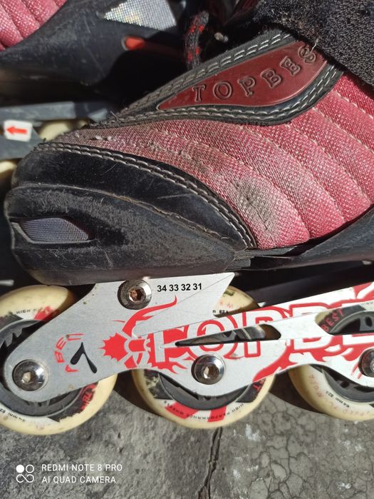 Продам роликовые коньки