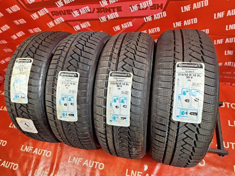 4 Anvelope M+S IARNA - 215/55/18 - Continental - NOU - DOT 2019 ! SUPER PRET !!