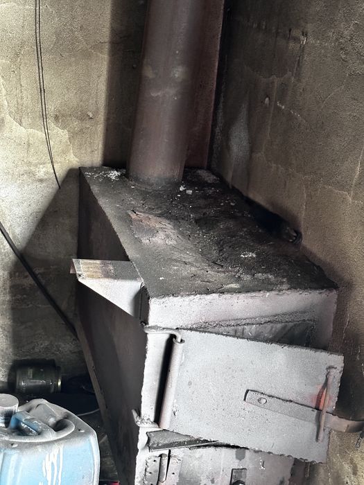 Продам печь с трубой