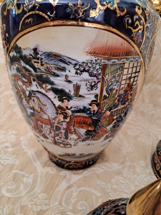 vaza Satsuma urna Satsuma inaltime 72 cm