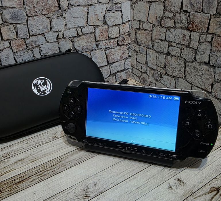 Эксклюзив PSP 2000 Slim piano black