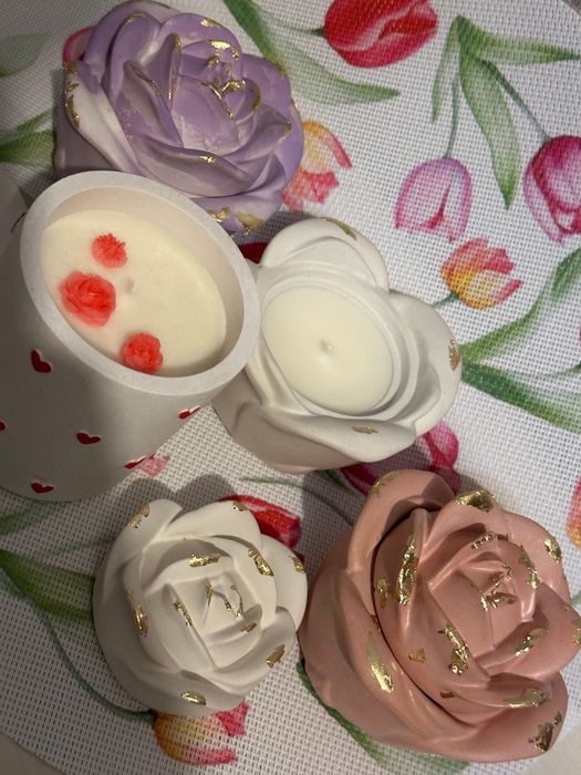 Свечи подарок на 8 марта