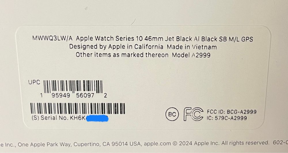 Apple Watch 10 46mm