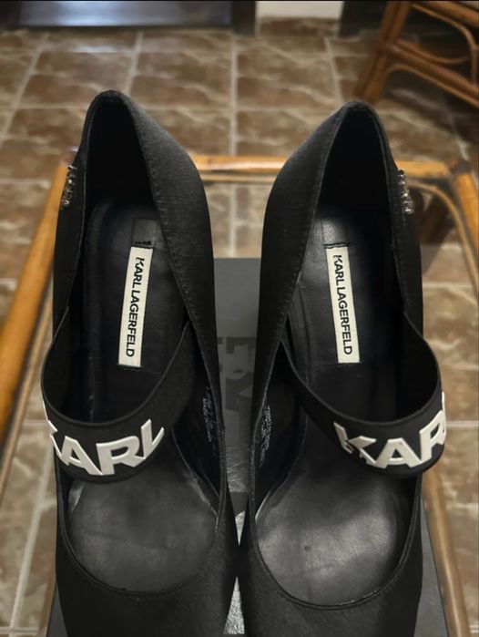Stiletto Karl Lagerfeld, EU39, purtați o dată