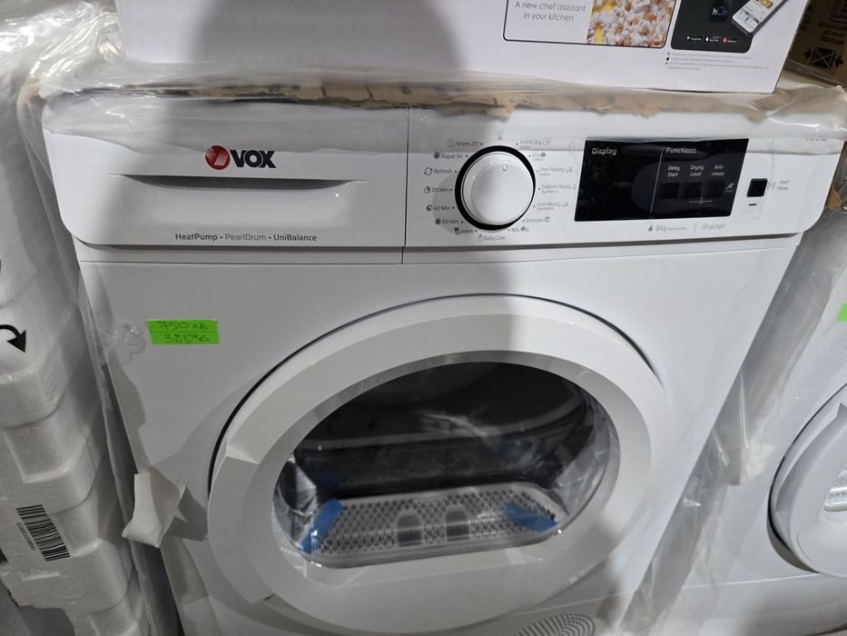 Нова сушилня с термопомпа Vox 8 кг