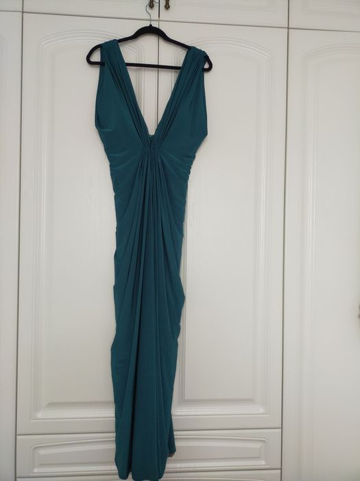 Rochie verde de gală