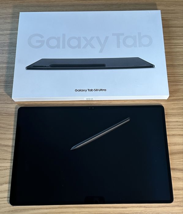 Samsung Galaxy Tab S8 Ultra, 14.6”, 8GB RAM, 128GB, Wi-Fi, Gray