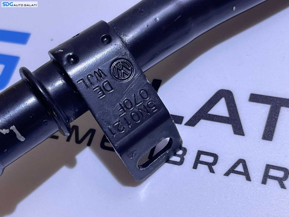 Teava Conducta Apa Antigel Motor Skoda Yeti 2.0 TDI CEGA CBDB 2010 - 2013 Cod 5N0121070F [V0287]