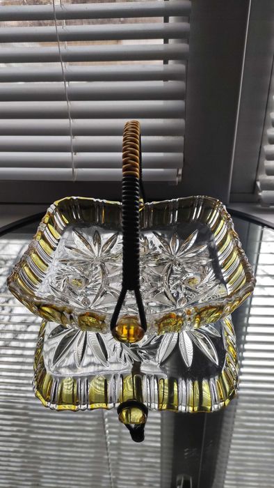 Купа/бонбониера от кристално стъкло