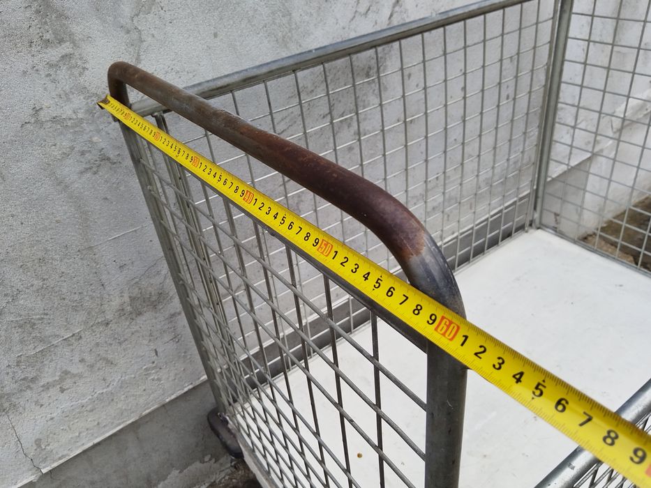 Стара Соц Товарна Количка Панелна Товарна Количка За Складове.