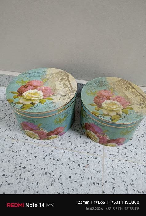 Коробка шляпница